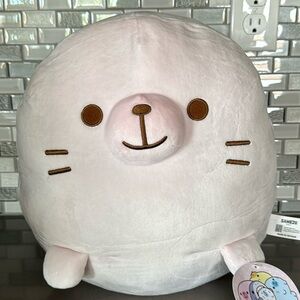 SAMEZU Pastel YUMMY Seal Pink Plush / Limited Edition/ Kawaii / 13” / BRAND NEW